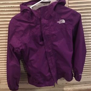North face girls rain jacket